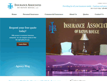 Tablet Screenshot of insurancebr.com